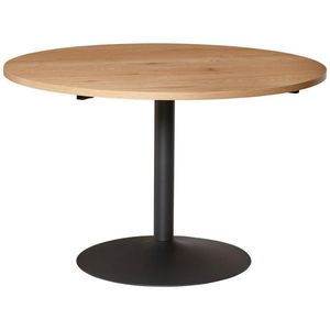 MID.YOU JÍDELNÍ STŮL, černá, barvy dubu, 120/120/76 cm obraz