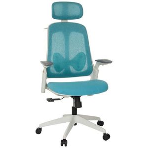 MID.YOU OTOČNÁ ŽIDLE, síťovina, modrá obraz