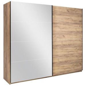 MID.YOU ŠATNÍ SKŘÍŇ S POSUVNÝMI DVEŘM, barvy dubu, 250/210/62 cm obraz