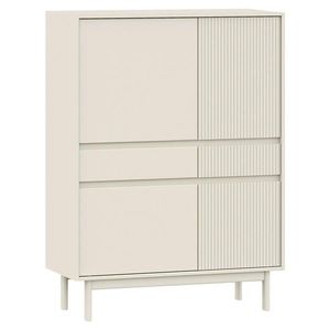 Livetastic VYSOKÁ KOMODA, pinie, béžová, 102/136/42 cm obraz