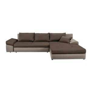 Carryhome ROHOVÁ SEDAČKA, textil, hnědá, světle hnědá obraz
