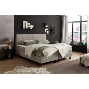 MID.YOU AMERICKÁ POSTEL, 180/200 cm, pískové barvy obraz