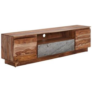 Livetastic NÍZKÁ KOMODA, akácie, sheesham, přírodní barvy, 190/53/41 cm obraz