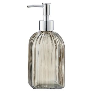 DÁVKOVAČ MÝDLA hnědá, barvy hliníku obraz