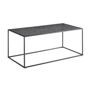 Livetastic KONFERENČNÍ STOLEK, černá, kov, sklo, 110/55/45 cm obraz