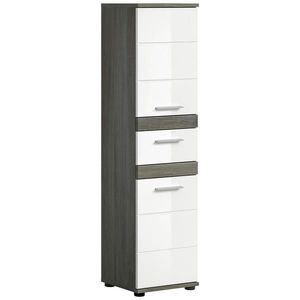 MID.YOU MIDI SKŘÍŇKA, vysoce lesklá bílá, 35/137/31 cm obraz