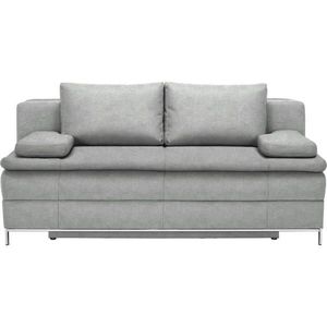 Novel BOXSPRINGOVÁ POHOVKA, textil, světle šedá obraz