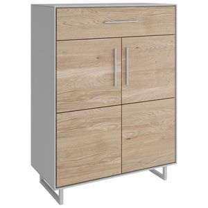 Livetastic BOTNÍK, kašmírová, dub bianco, dub, 82/100/40 cm obraz