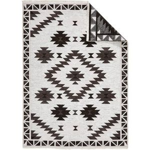 Novel KOBEREC TKANÝ NA PLOCHO, 120/170 cm, šedá, bílá, tmavě šedá obraz