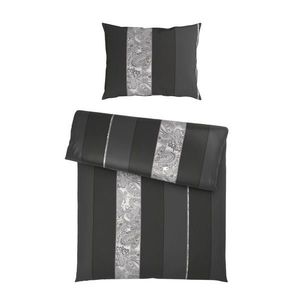 Dieter Knoll POVLEČENÍ, satén, antracitová, obraz