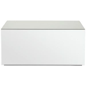 MID.YOU KONFERENČNÍ STOLEK, čiré, sklo, kompozitní dřevo, 100/50/45 cm obraz