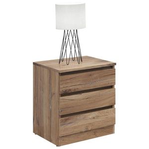 NOČNÍ STOLEK, tmavý dub, 45/52/42 cm obraz