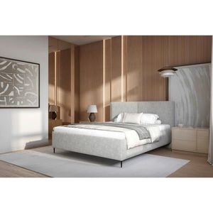 MID.YOU ČALOUNĚNÁ POSTEL, 180/200 cm, šedá obraz