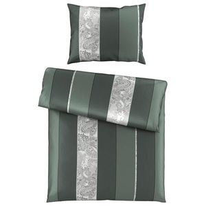 Dieter Knoll POVLEČENÍ, satén, zelená, 140/200 cm obraz