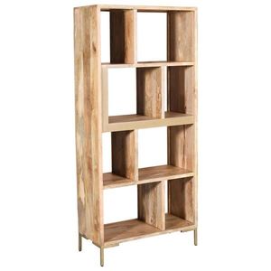 MID.YOU REGÁL, mangové dřevo, 88/194/40 cm obraz