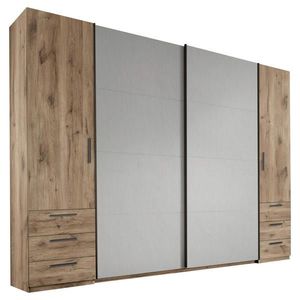 Xora KOMBINOVANÁ SKŘÍŇ, barvy dubu, světle šedá, 311, 9/225, 5/61 cm obraz