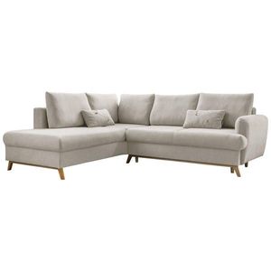 MID.YOU ROHOVÁ SEDAČKA, textil, béžová obraz