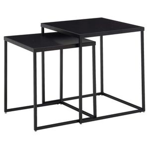 MID.YOU SADA ODKLÁDACÍCH STOLKŮ, černá obraz