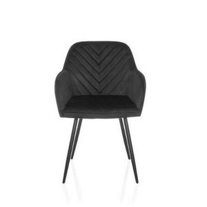 MID.YOU ŽIDLE S PODRUČKAMI, černá obraz