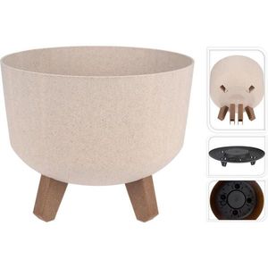 KVĚTINÁČ NA KVĚTINY textil, 14/24/24 cm obraz