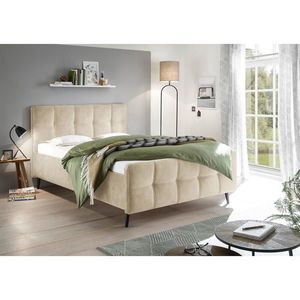 MID.YOU ČALOUNĚNÁ POSTEL, 140/200 cm krémová obraz