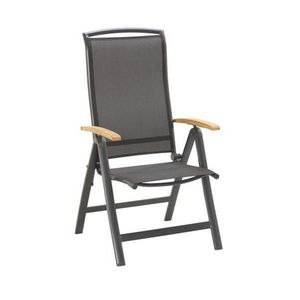 Ambia Garden ZAHRADNÍ SKLÁDACÍ KŘESLO, dřevo, kov, textil obraz
