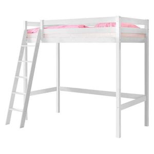 MID.YOU VYSOKÁ POSTEL, 90/200 cm bílá obraz