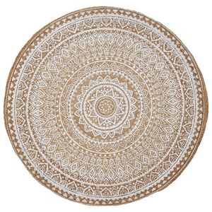 Linea Natura JUTOVÝ KOBEREC, 120 cm přírodní barvy, bílá obraz