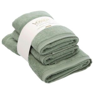 Vossen SADA RUČNÍKŮ A OSUŠEK, zelená obraz
