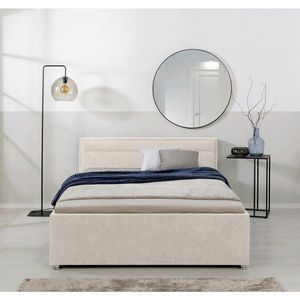 MID.YOU ČALOUNĚNÁ POSTEL, 140/200 cm, přírodní barvy obraz