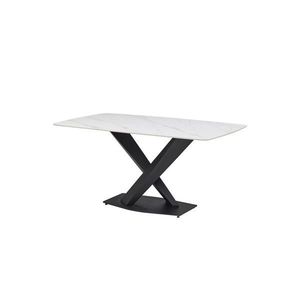 MID.YOU JÍDELNÍ STŮL, černá, bílá, 180/75/90 cm obraz