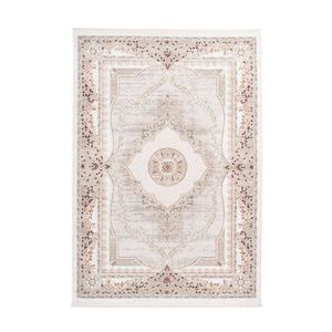 VINTAGE KOBEREC, 160/230 cm, šedá, růžová obraz