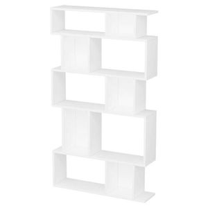 Livetastic NÁSTĚNNÝ REGÁL, bílá, 90/160/22 cm obraz