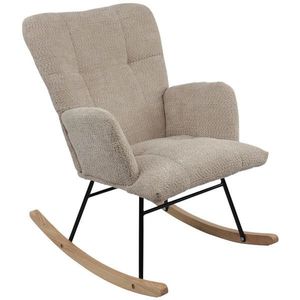 P & B HOUPACÍ ŽIDLE, dřevo, kov, textil, hnědá obraz