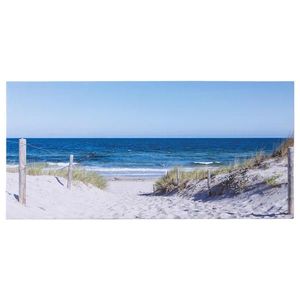 Euroart MALBA NA PLÁTNĚ, pláž a moře, 115/55/3 cm obraz