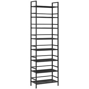 PBJ REGÁL NA BOTY, černá, 59/196/30 cm obraz