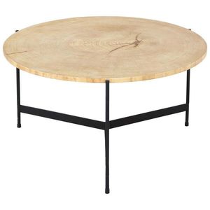 Waldwelt KONFERENČNÍ STOLEK, černá, barvy dubu, dřevo, kov, kompozitní dřevo, 70/70/38 cm obraz