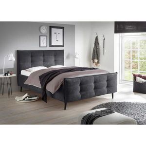 MID.YOU ČALOUNĚNÁ POSTEL, 140/200 cm antracitová obraz