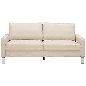 Pure Home Lifestyle DVOUMÍSTNÁ POHOVKA, béžová, pravá kůže obraz