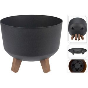 KVĚTINÁČ NA KVĚTINY textil, 14/24/24 cm obraz