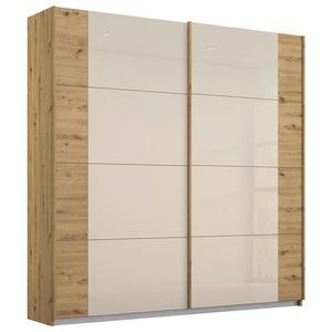 Rauch Möbel SKŘÍŇ S POSUVNÝMI DVEŘMI, šampaňská, dub artisan, 181/210/62 cm obraz