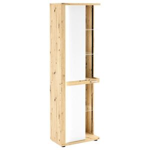 Livetastic VITRÍNA, bílá, 66/209/37 cm obraz