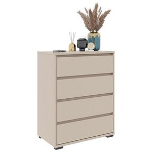 Carryhome KOMODA, kašmírová, 80/103/48 cm obraz