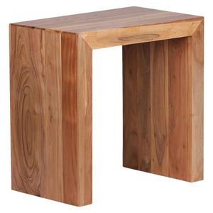 MID.YOU ODKLÁDACÍ STOLEK, akácie, barvy akácie obraz