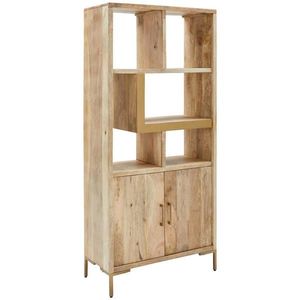 MID.YOU REGÁL, mangové dřevo, 88/192/40 cm obraz