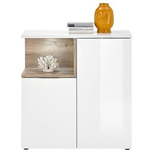 KOMODA, bílá, 90/95/38 cm obraz