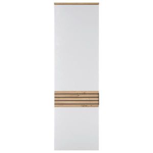MID.YOU SKŘÍŇ NA ODĚV, bílá, tmavě šedá, dub artisan, 60/200/38 cm obraz