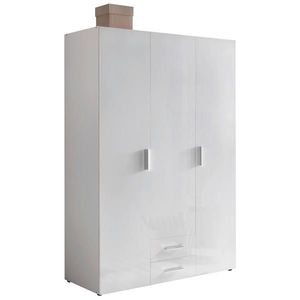 Xora SKŘÍŇ NA ODĚV, bílá, 120/185/54 cm obraz