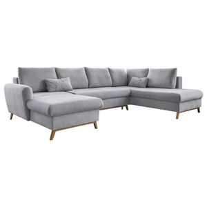 MID.YOU SEDACÍ SOUPRAVA, textil, světle šedá obraz