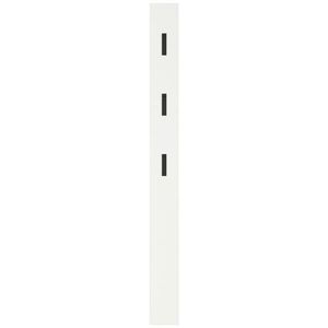 ŠATNÍ PANEL, černá, bílá, 15/170/3 cm obraz